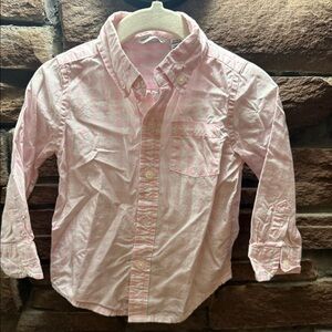 Janie & Jack Checkered Button Down